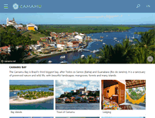 Tablet Screenshot of camamu.net